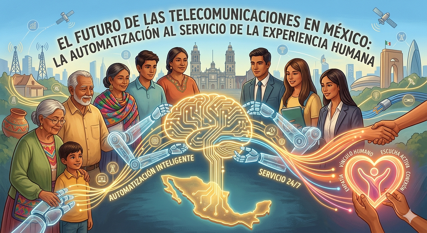 El Futuro de las Telecomunicaciones en México: Cómo la Automatización Transforma la Experiencia del…