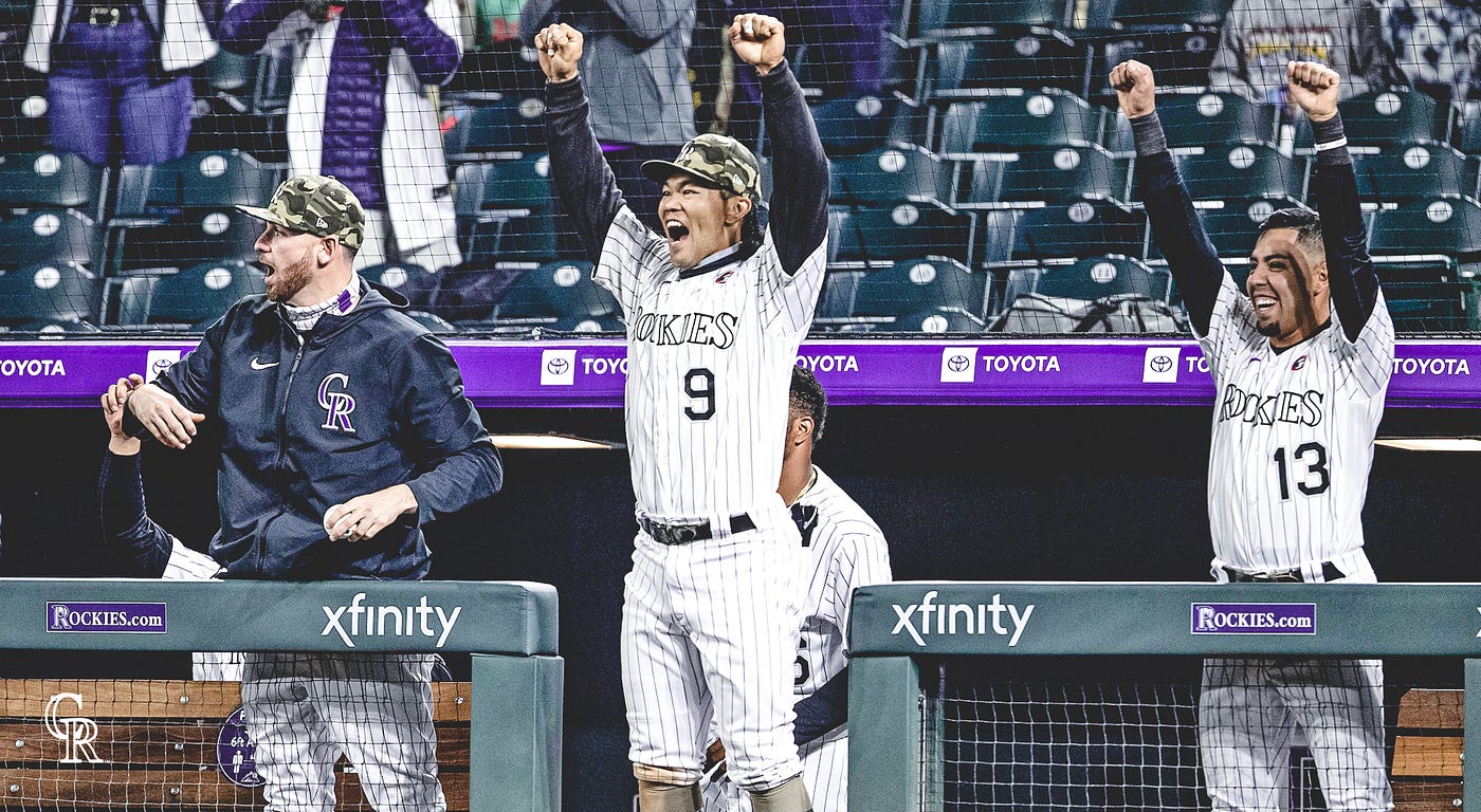 Rockies' Connor Joe, like his hair, has a habit of growing on you