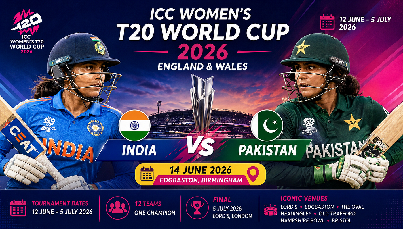 Why the India vs Pakistan Match Could Be the Defining Moment of the ICC Women’s T20 World Cup 2026
