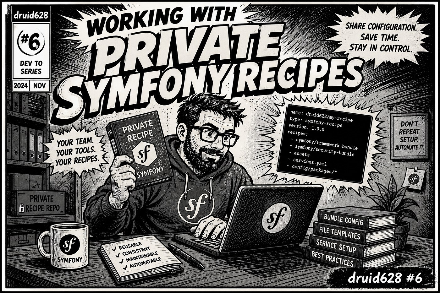 Working with Private Symfony Recipes