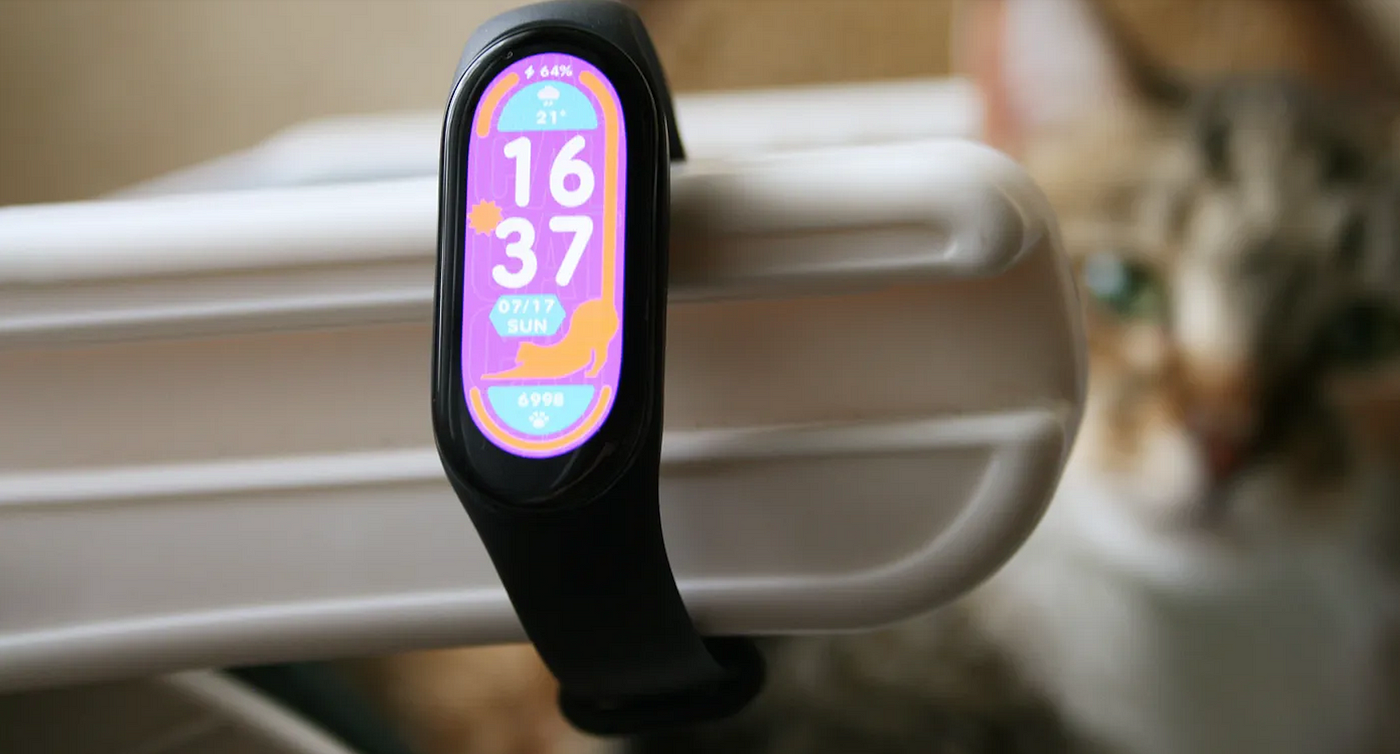 Xiaomi Smart Band 7, a fitness bracelet with a large screen