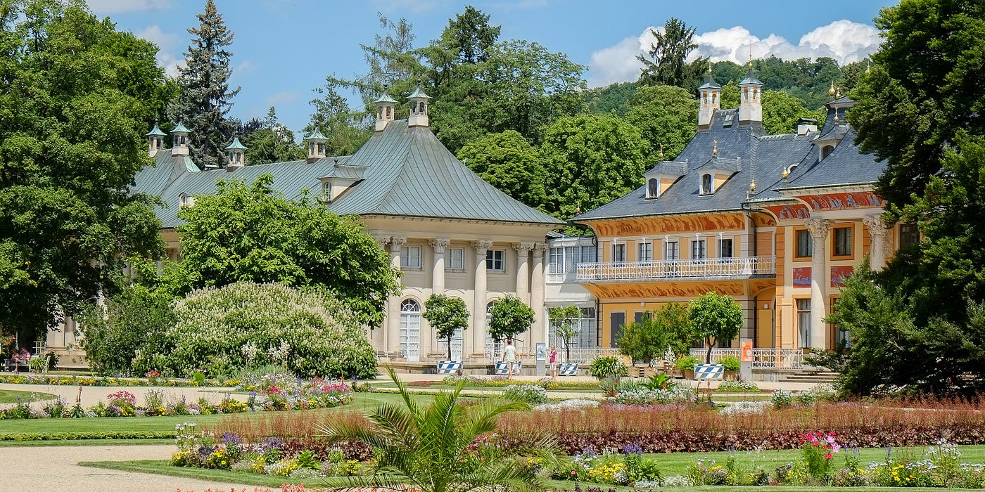 Pillnitz: “trzecia natura” godna saksońskich królów
