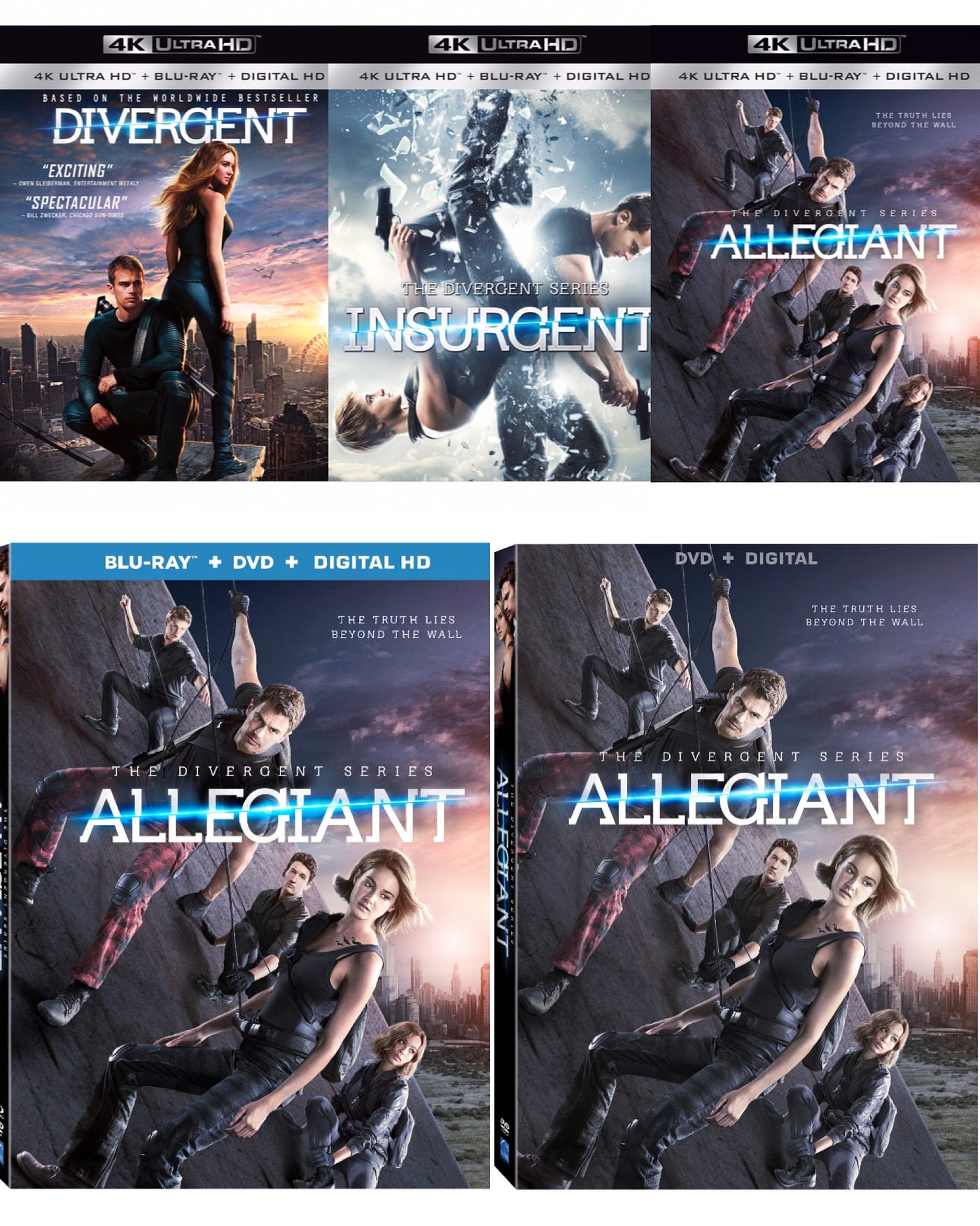 WATCH: Allegiant DVD/Blu-Ray Trailer, Box Art, Special Features & BTS  Featurette Descriptions, by Johanna Romero, The Theologians — Theo James  News Site