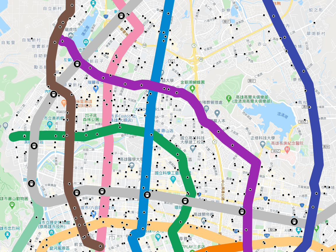 附錄B. 捷運路線哲學. 這個年代的捷運路線規劃，每張圖都是“起點－終點”… | by Gambulus | 電信看交通| Medium