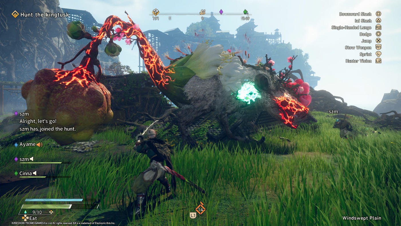 Monster Hunter-like Wild Hearts gameplay shows seven minutes of action