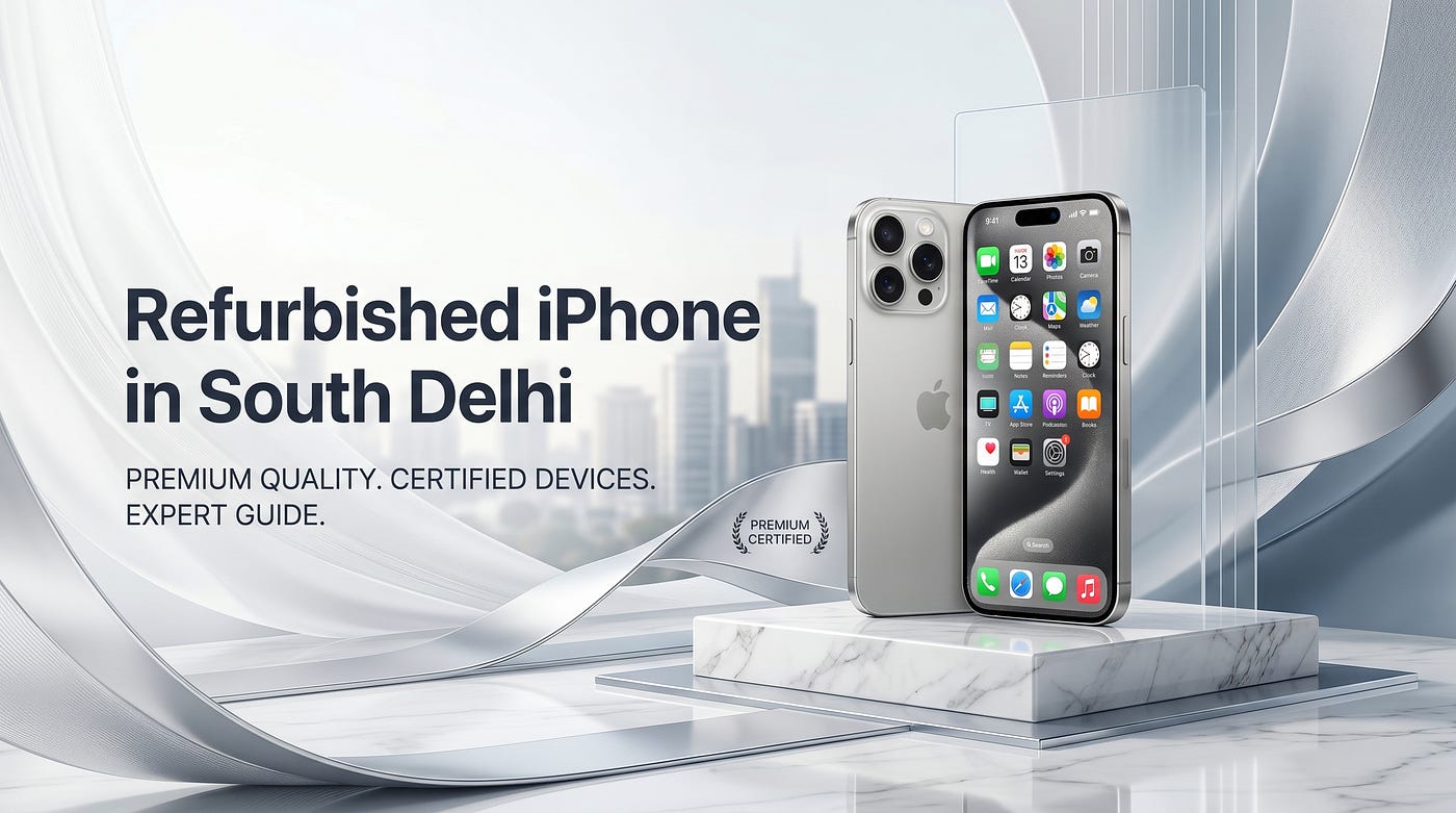 Refurbished iPhone in South Delhi: Saket to Greater Kailash Buyer’s Guide