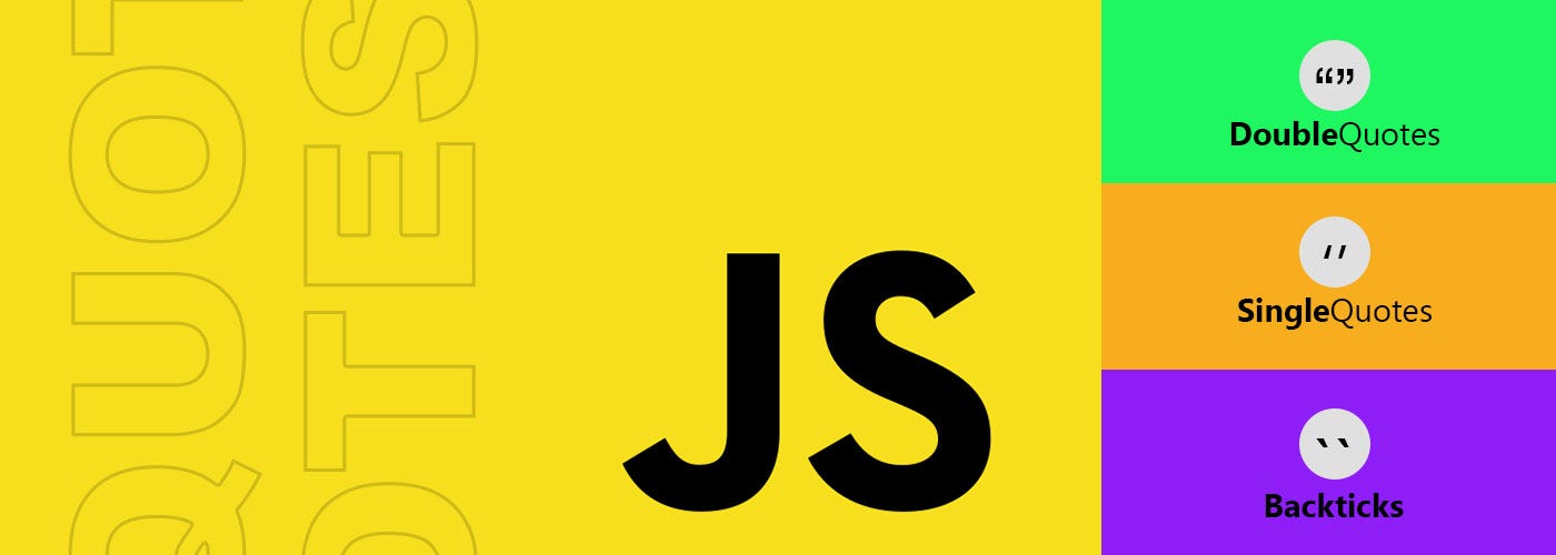 Single Vs Double Quotes Javascript Single Quotes Vs. Double Quotes