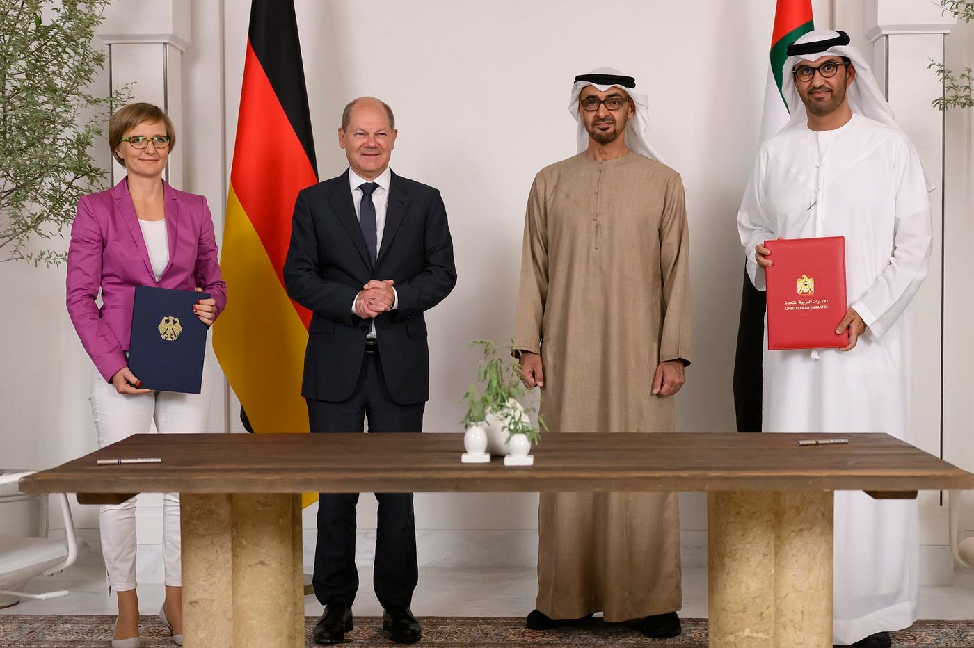 UAE and Germany witnessed the signing of a new Energy Security and Industry Accelerator Agreement