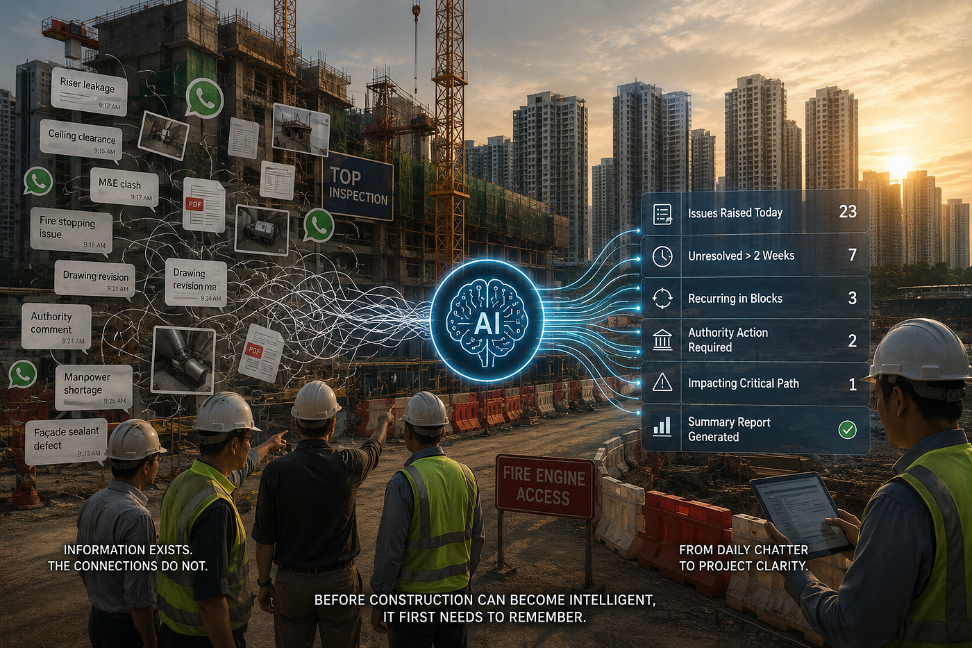 The Construction Industry Doesn’t Have an AI Problem. It Has an Information Problem