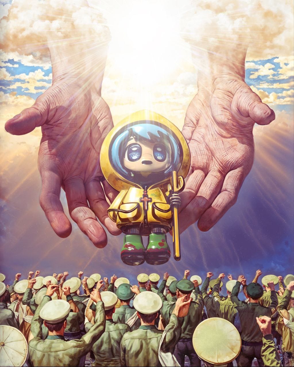 The Vatican Unviel it’s Anime Mascot and Cryto Token LUCE