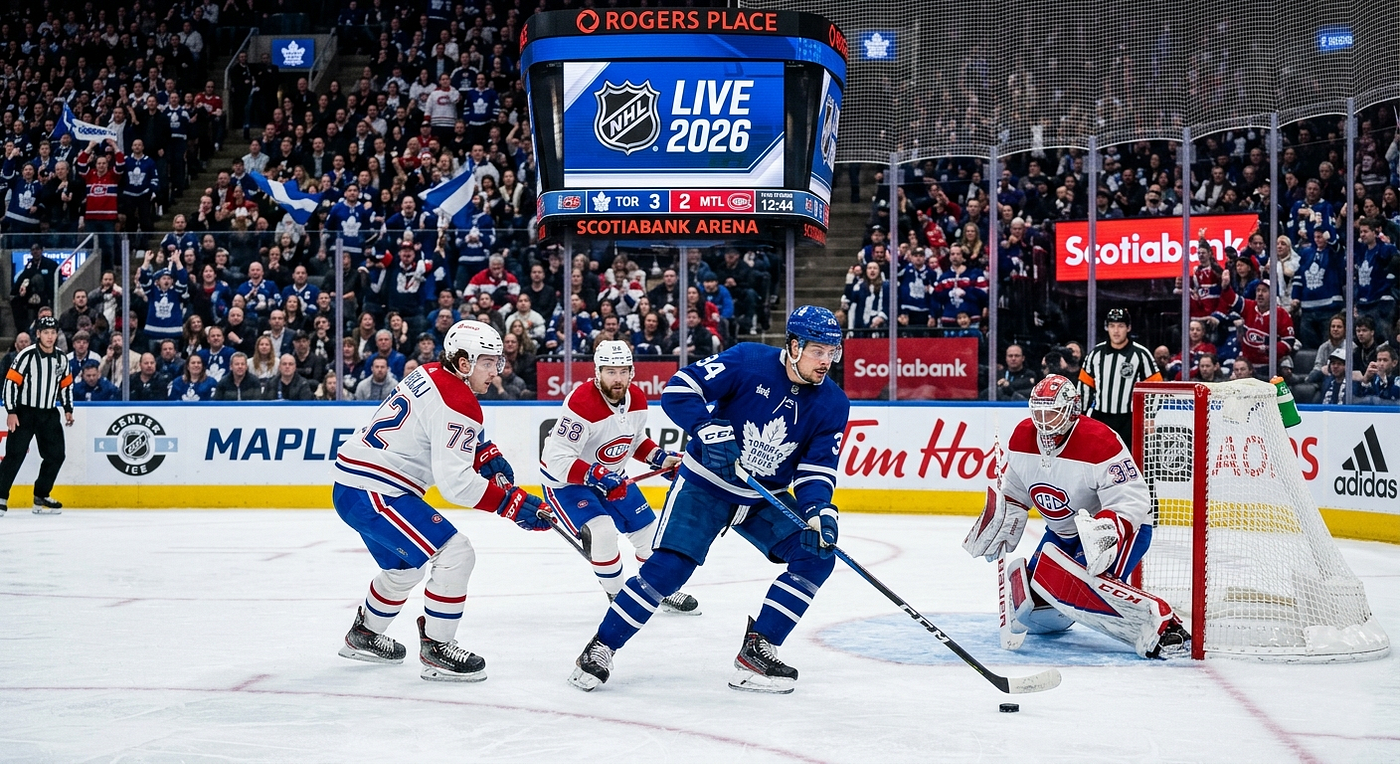 Watch NHL Games Live Free in 2026 From Anywhere