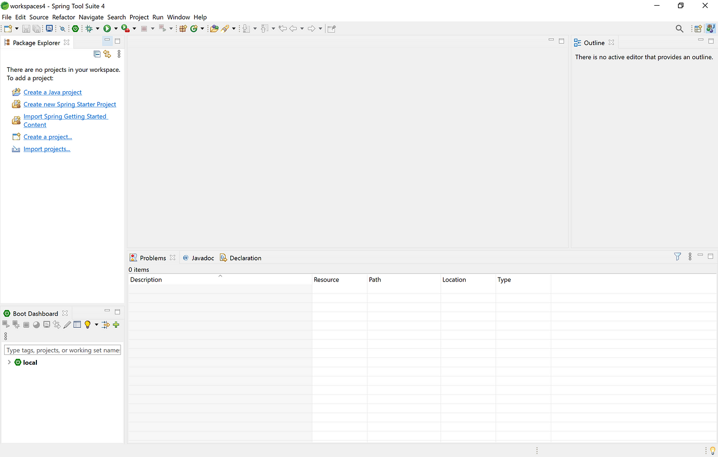 Creating a simple “Hello World” Spring Boot application with Spring Tools 4  Eclipse | by Todsaporn Mahachan | Medium