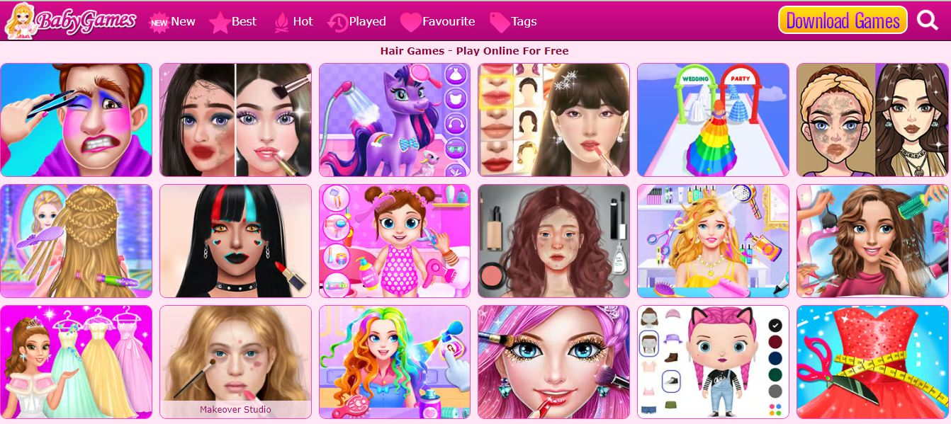 Hairstyle Girl Games Photos, Download The BEST Free Hairstyle Girl Games  Stock Photos & HD Images