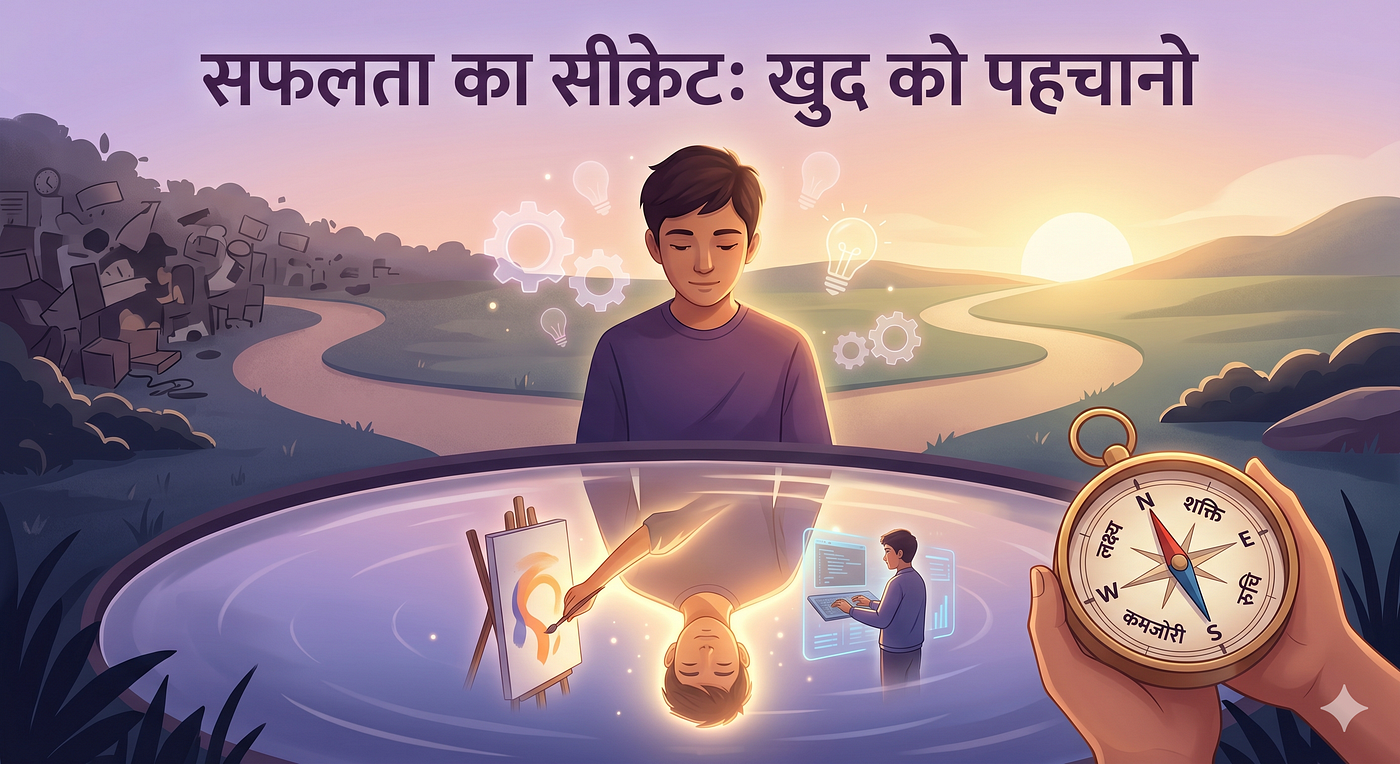 सफलता का सीक्रेट: खुद को पहचानो