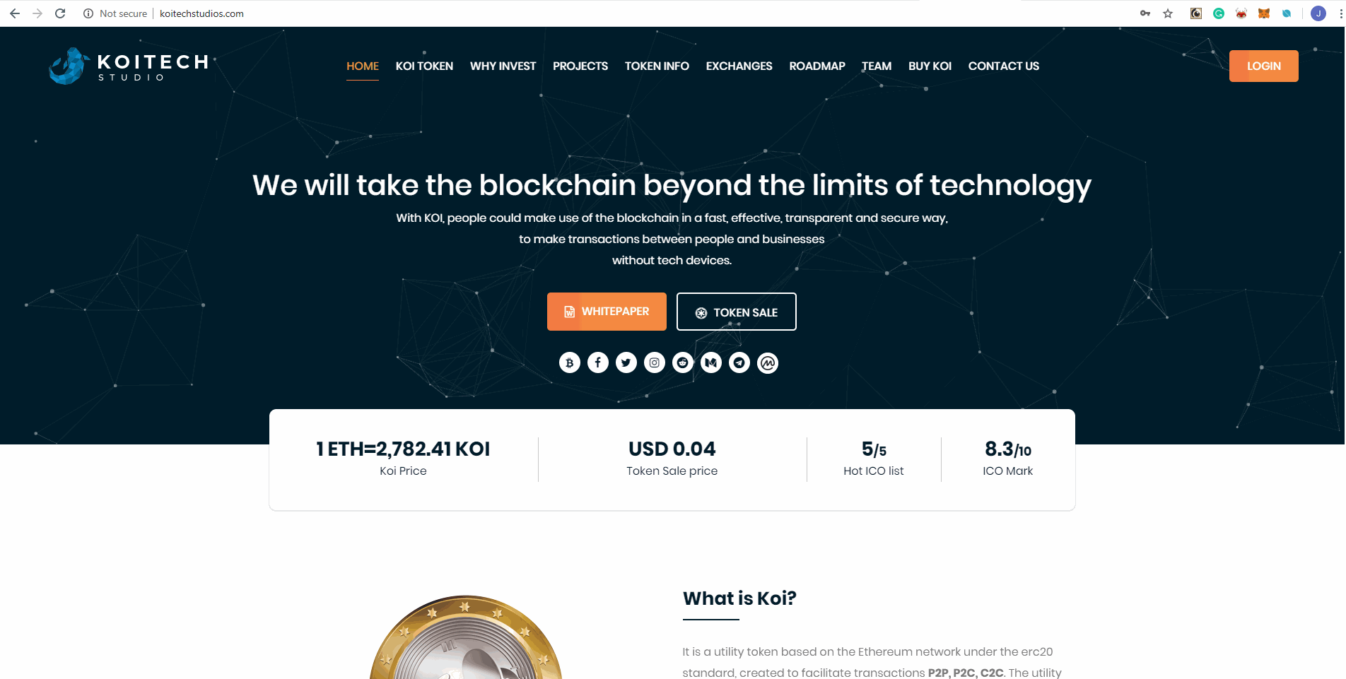 Creating a KOI Account. We have released the beta of our… | by  Koitechtudios | Medium