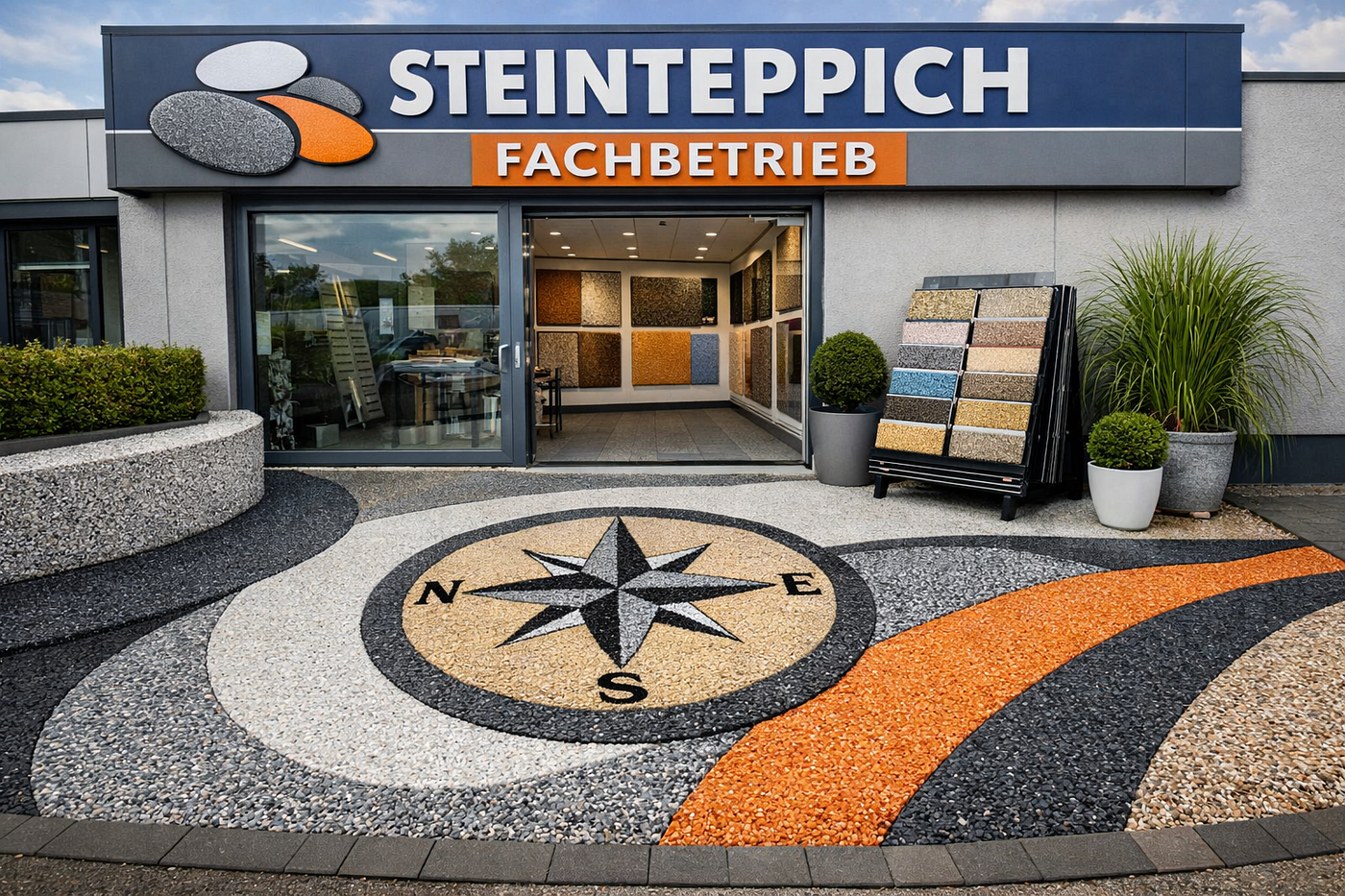 Ihr Steinteppich Fachbetrieb für Innen- und Außenbereiche