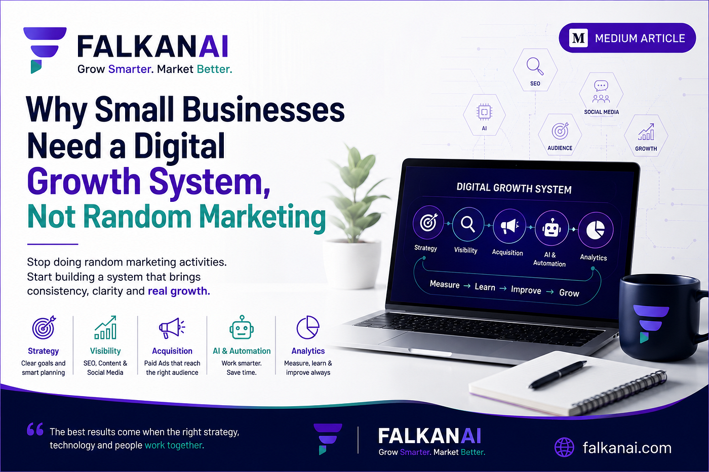 Why Small Businesses Need a Digital Growth System, Not Random Marketing