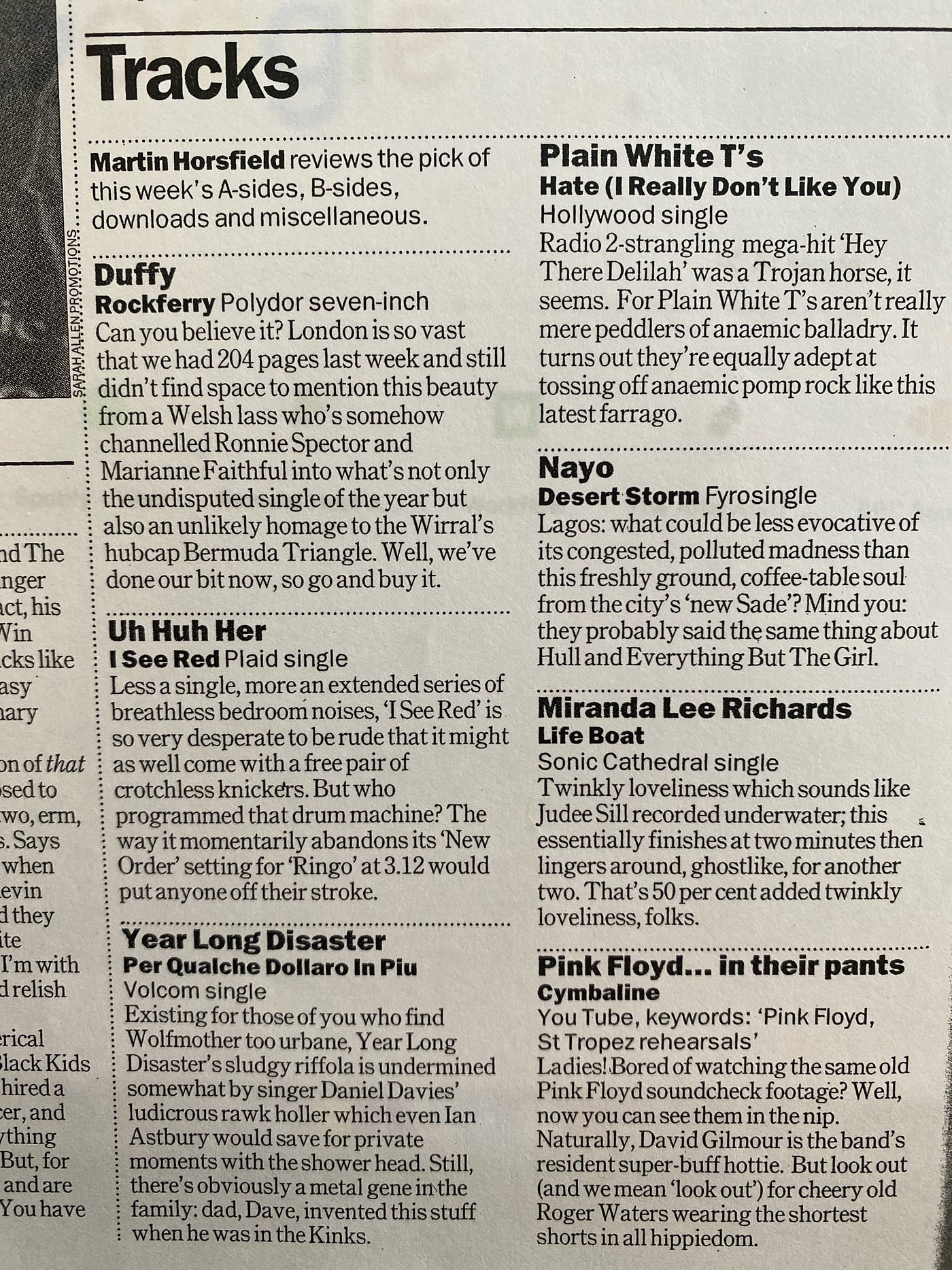 Time Out singles reviews #4