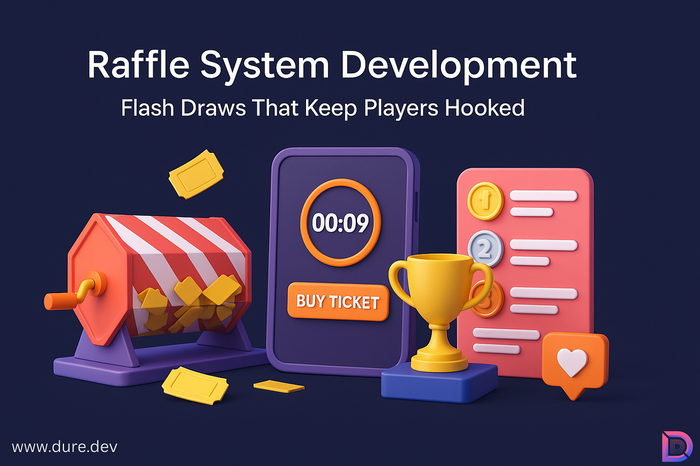 🎟️ Raffle System Development — Flash Draws That Keep Players Hooked | by  Duredev | Coinmonks | Medium