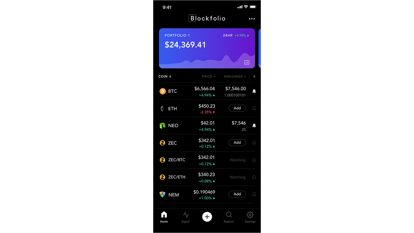 Blockfolio vs Delta vs Shrimpy — The Best Crypto Trackers | by ShrimpyApp |  Crypto Currency Hub