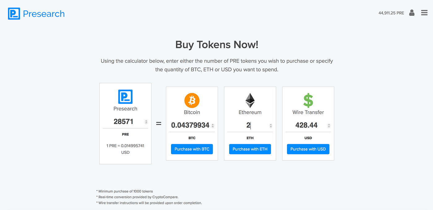 How to buy Presearch PRE Tokens. With the upcoming launch of the new… | by  Presearch | Medium