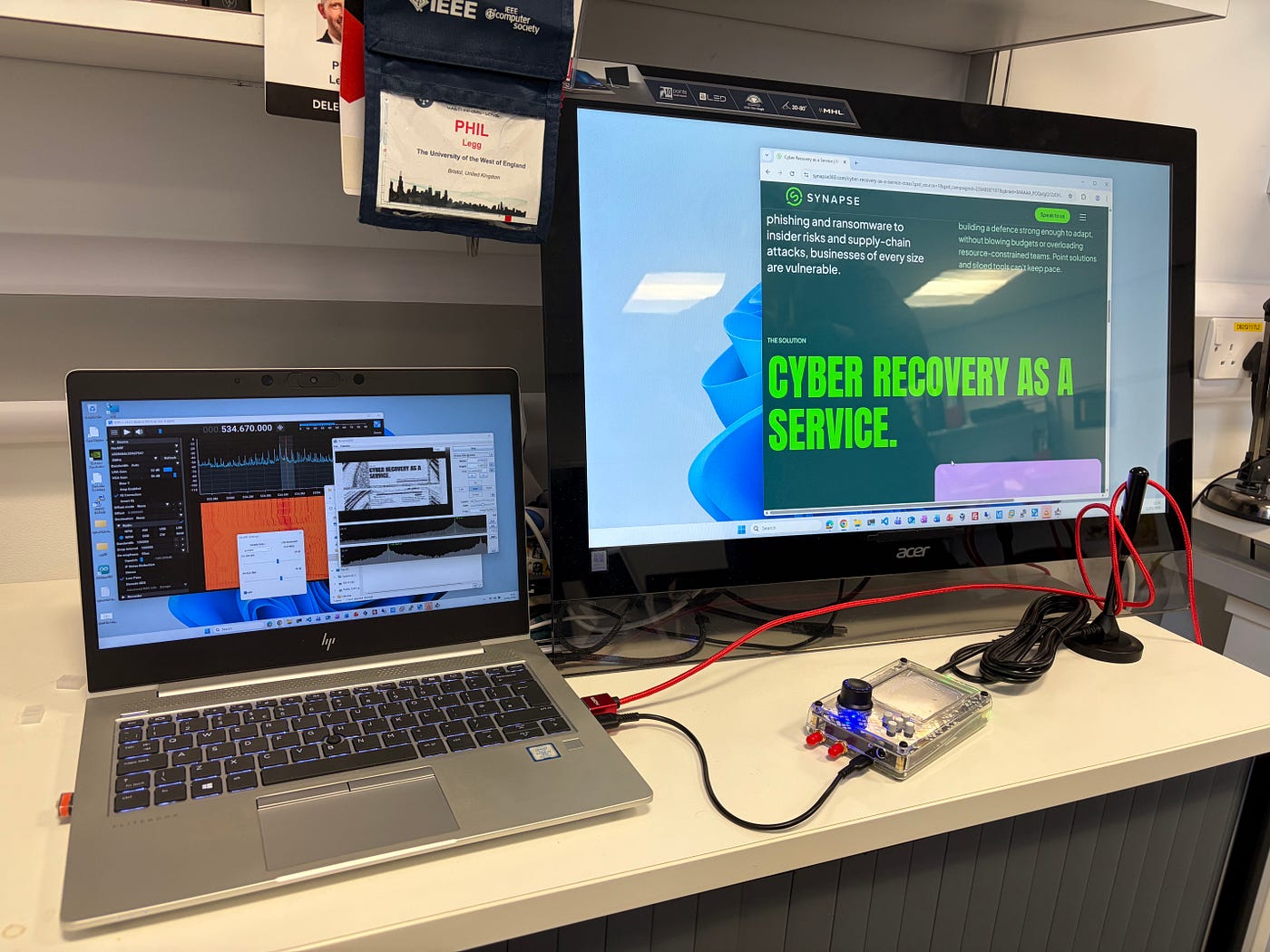 Hacking the HDMI airwaves — side channel attacks to recover a target display (Part 1)