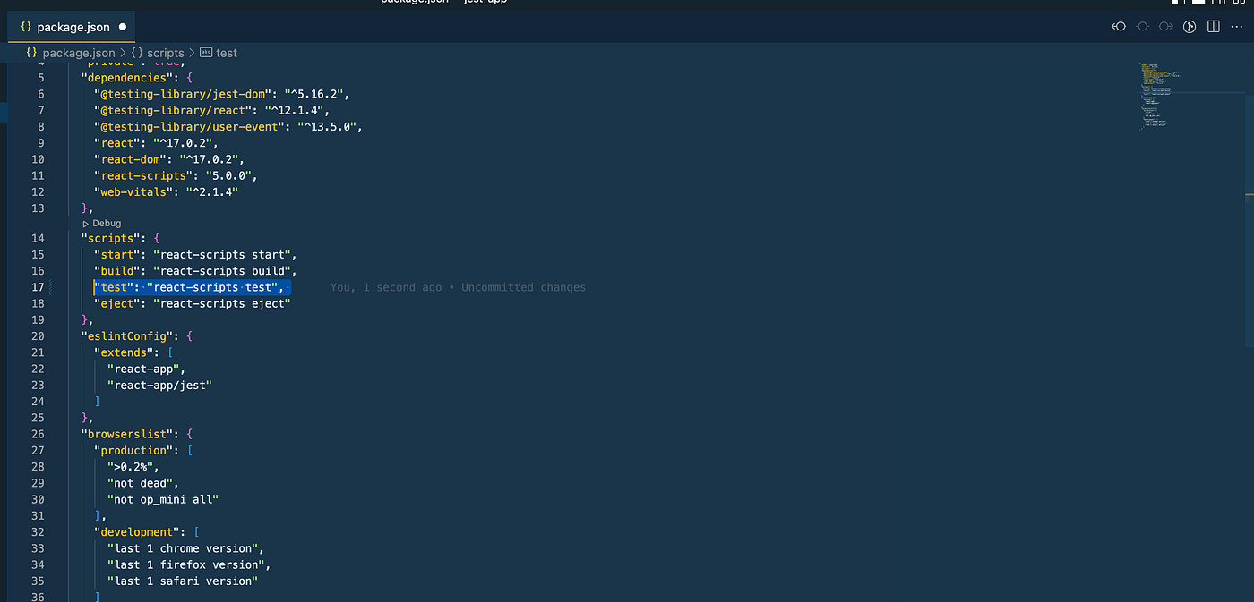 Jest Kullanarak React.Js Unit Test Yazmak