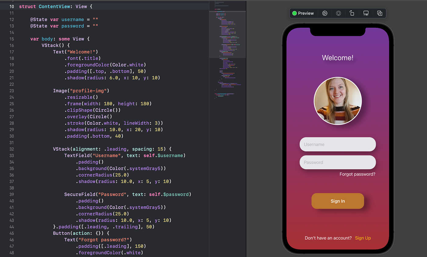SwiftUI — Building a Login View with JSON Web Token Authentication (JWT) |  by Kathryn Booth | Medium