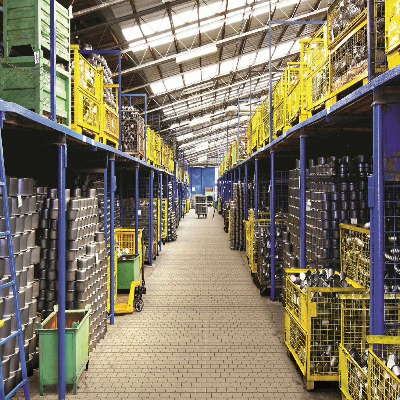 Optimal racking solution at Van de Wiele