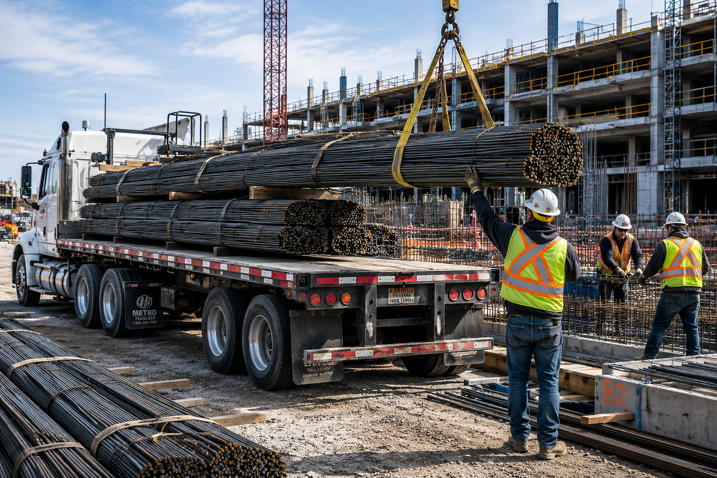 The Role of Integrated Rebar Services in Construction Efficiency