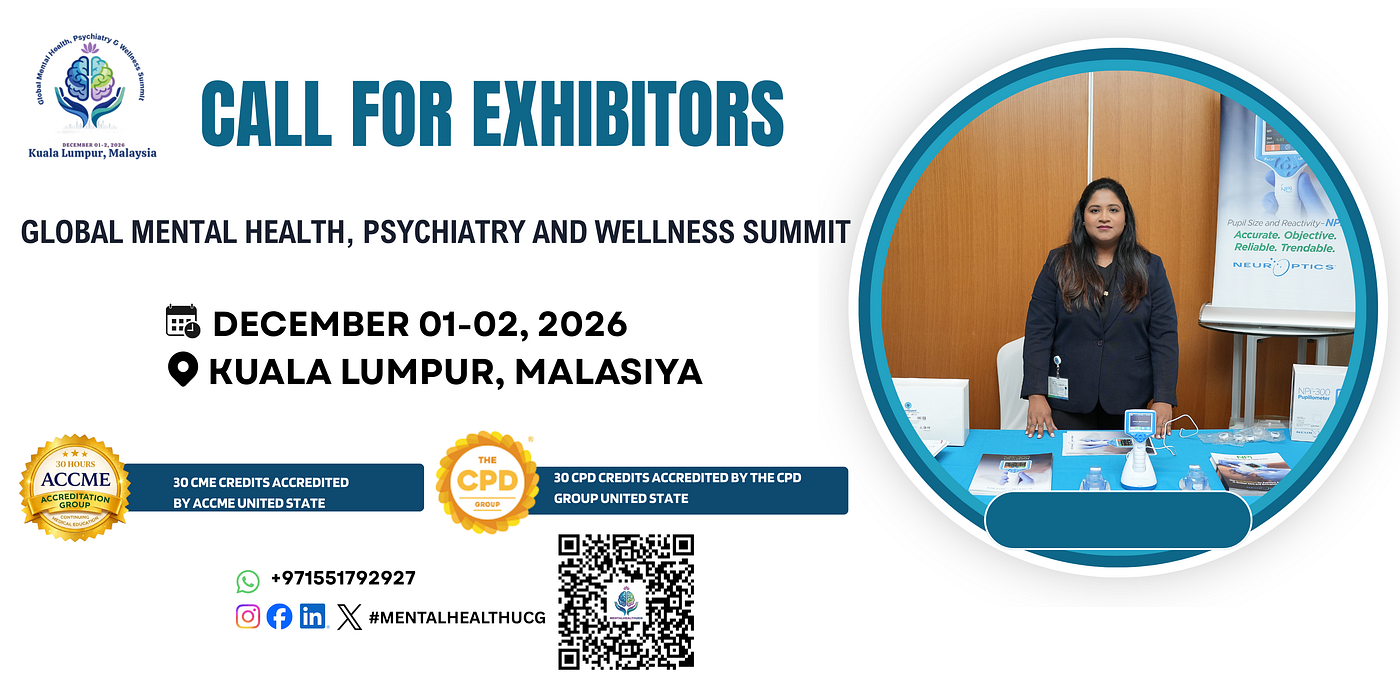 Global Mental Health, Psychiatry & Wellness Summit 2026 will take place on 01–02 December 2026 in…