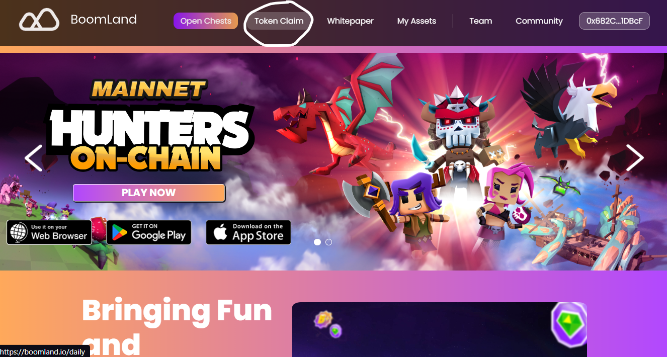 Claim 50 $BGEM/Day — In game Token for Boomland Gaming Platform — May be  Next Axie (Who knows) | by DropHopium | Medium
