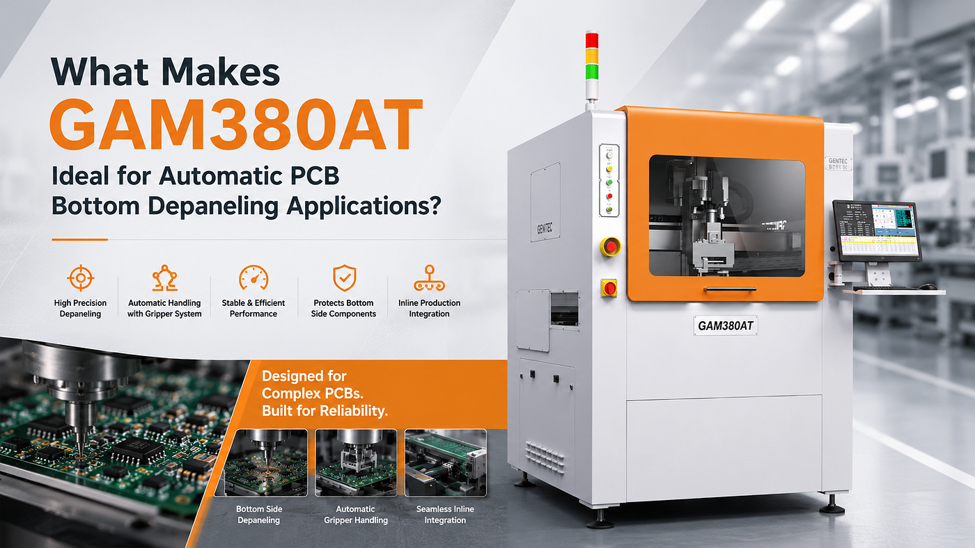 What Makes GAM380AT Ideal for Automatic PCB Bottom Depaneling Applications?
