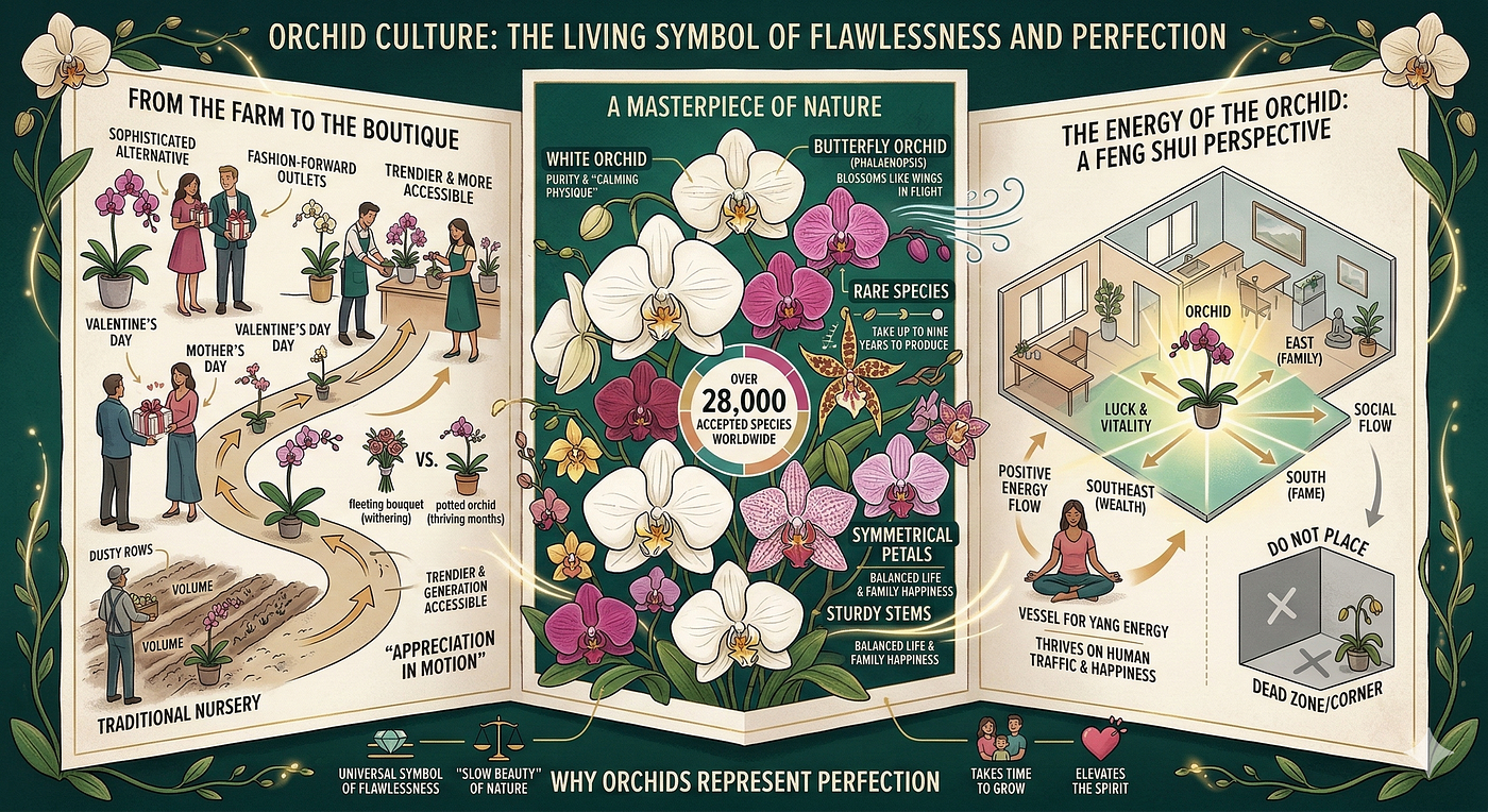 Orchid Culture: The Living Symbol of Flawlessness and Perfection