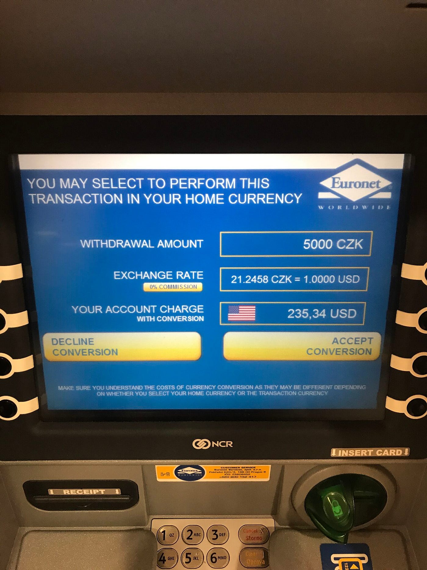 The Dangers of Getting Cash Abroad | by Michael Flaxman | Medium