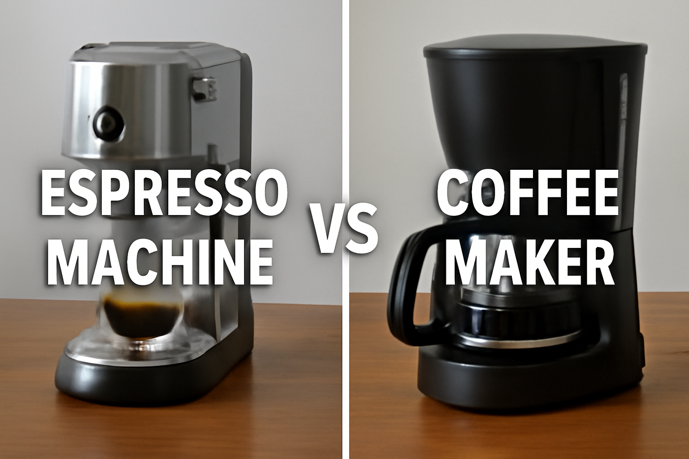 Espresso Machine vs Coffee Maker: Which One is Right for You?