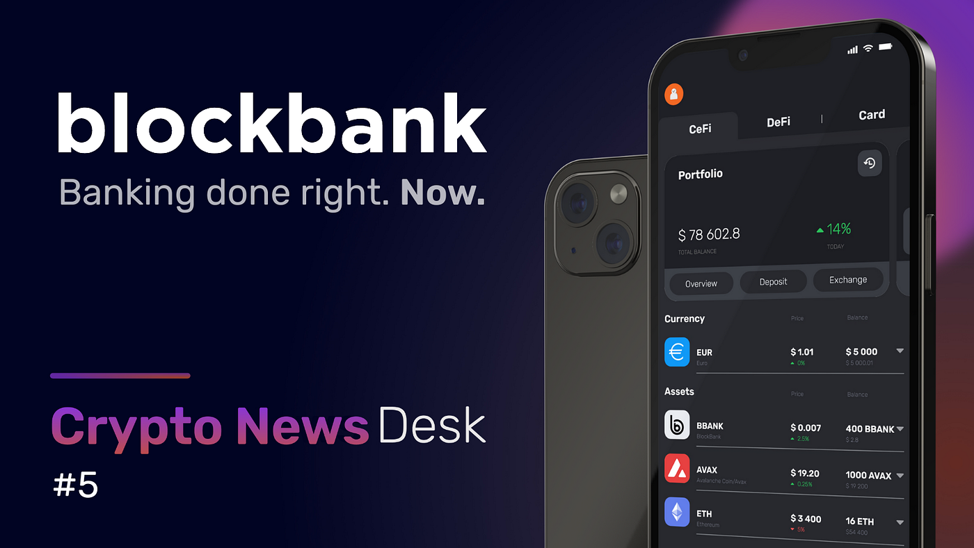blockbank Crypto News Desk — #5. Jan 26th | by Abin | Fideum Research Team  | Medium