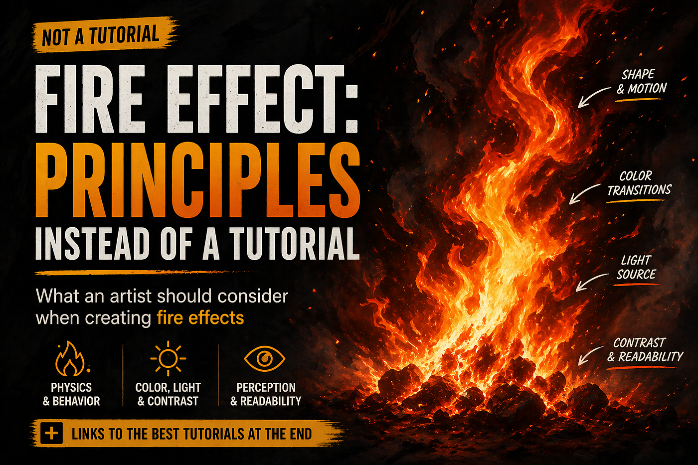 Creating Fire Effects: Principles, Not a Tutorial