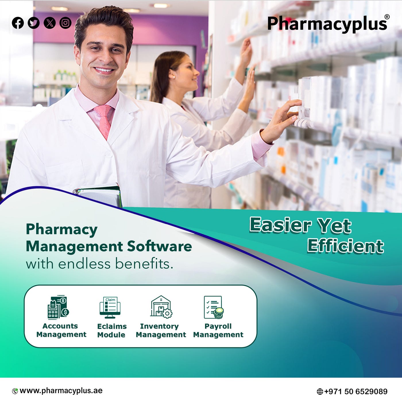 Simplify Your Pharmacy Operations with Pharmacyplus: All-in-One Pharmacy POS Software in Saudi…