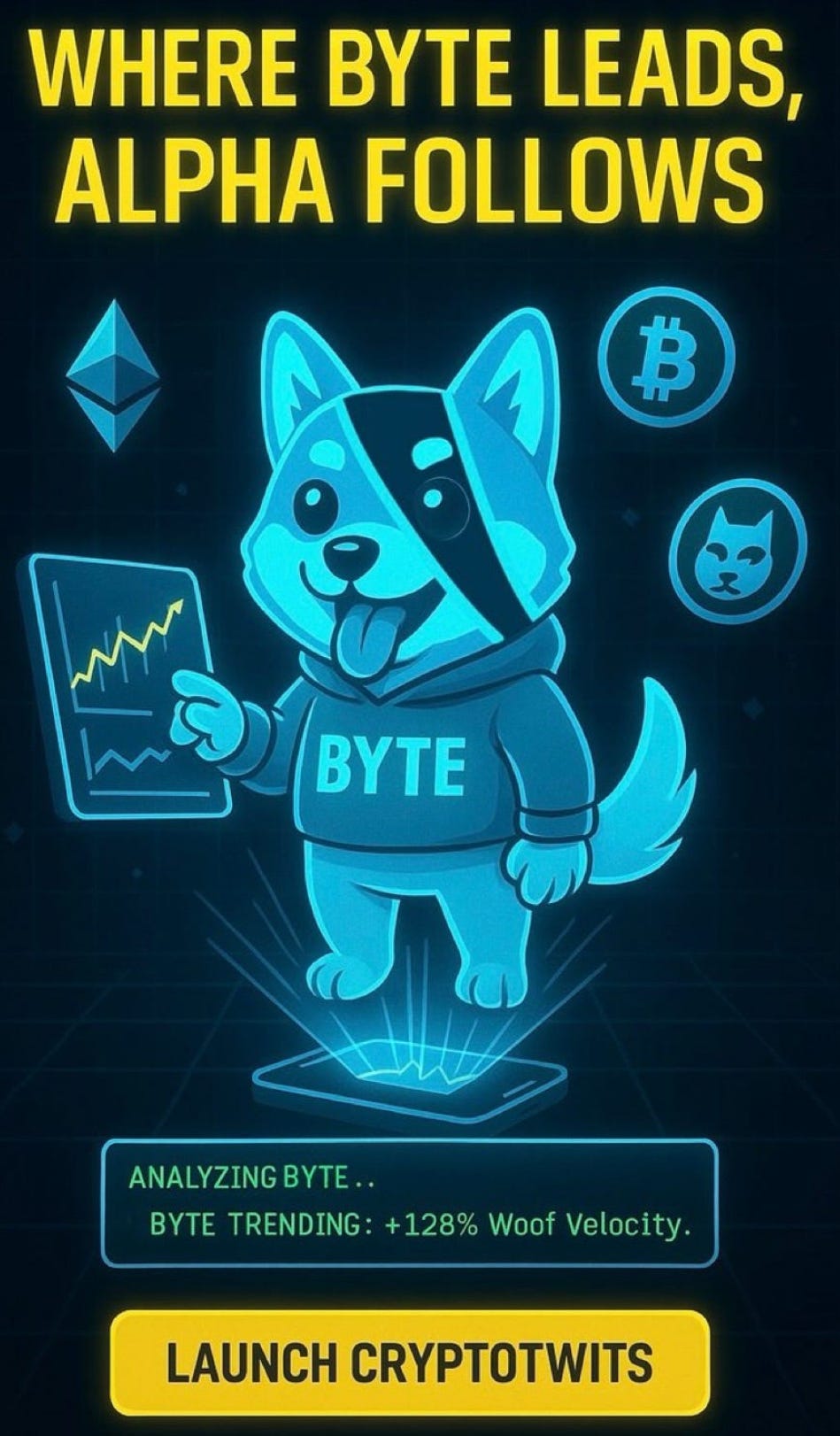 BYTE: The AI Dog Coin Inspired by Musk & xAI | Medium