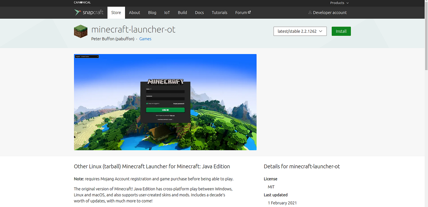 Help Test The New (Java-Free!) Minecraft Launcher for Linux - OMG! Ubuntu