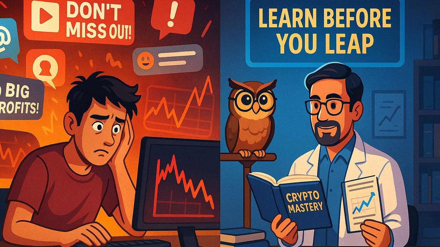 🎯 Why 95% of Crypto Traders Lose Money | by Smart Owl Education | Medium