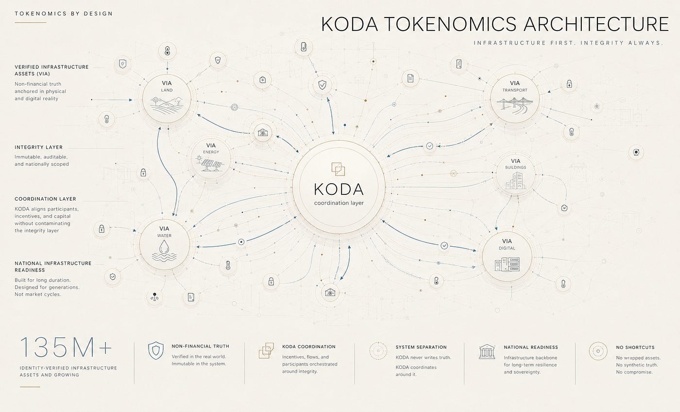 Infrastructure First. Coordination Early. Adoption Later.