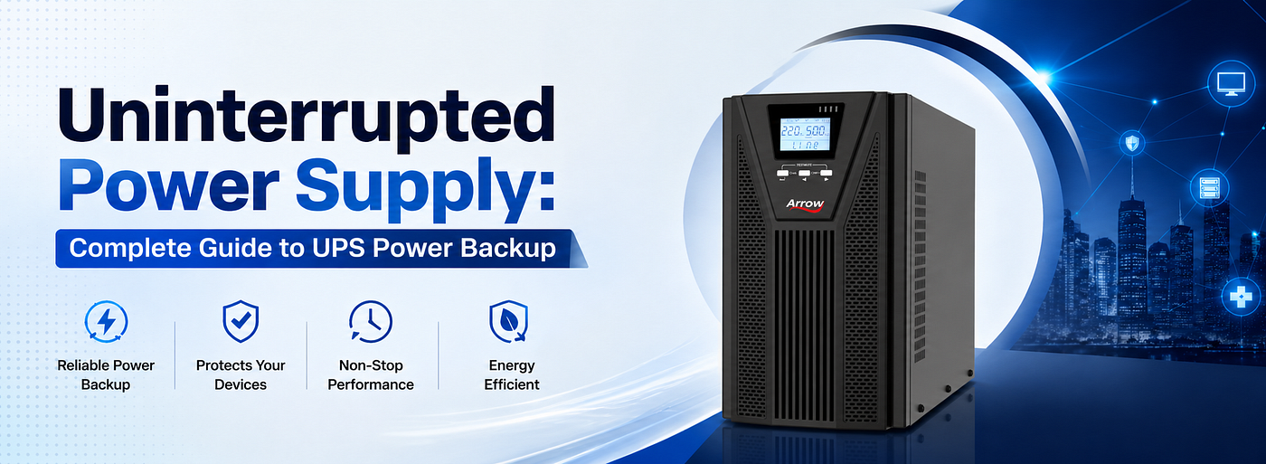 Uninterrupted Power Supply: Complete Guide to UPS Power Backup