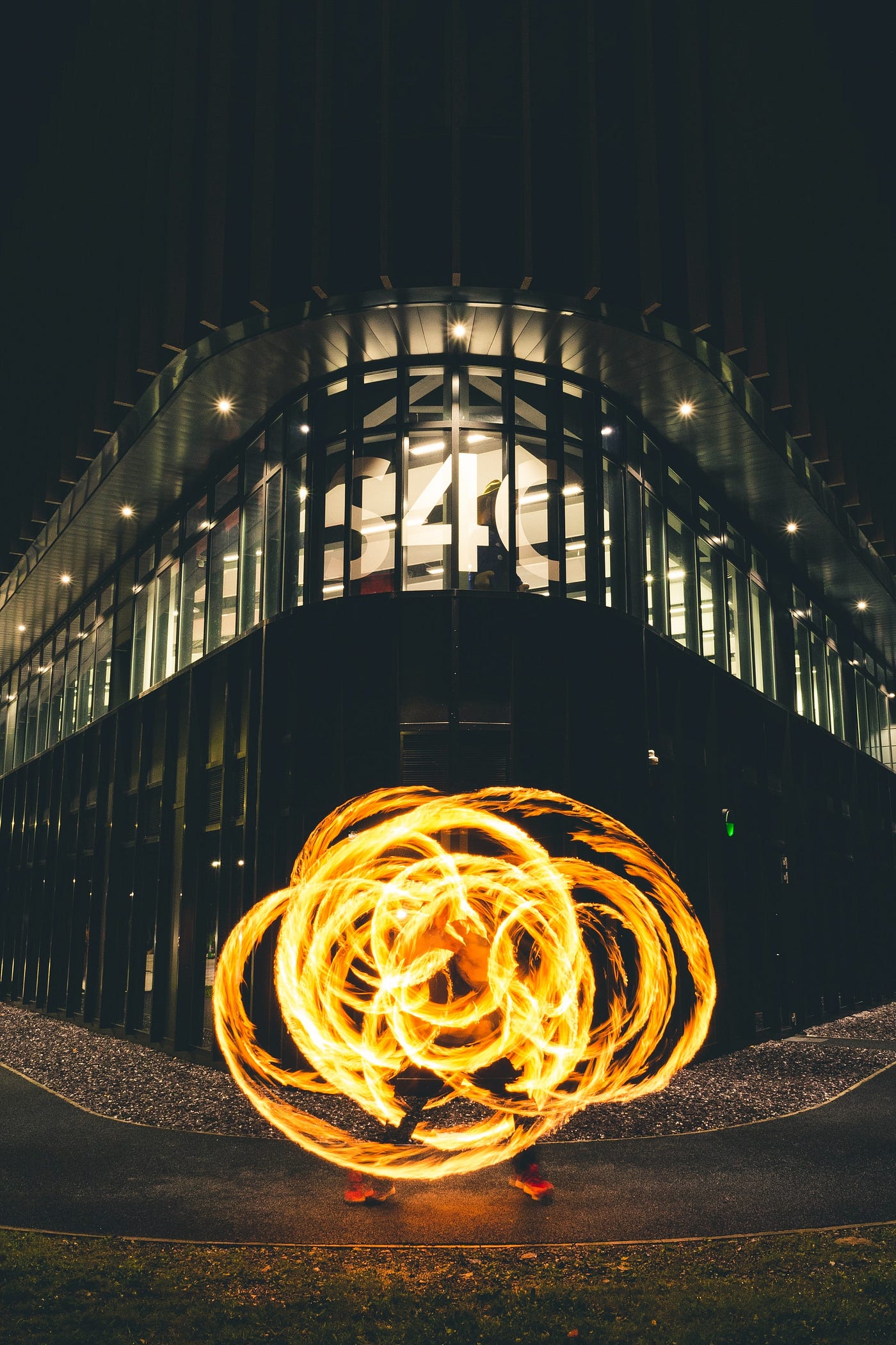 Spinning top: Photo by Markus Spiske on Unsplash Light rings: Photo by James Owen on Unsplash