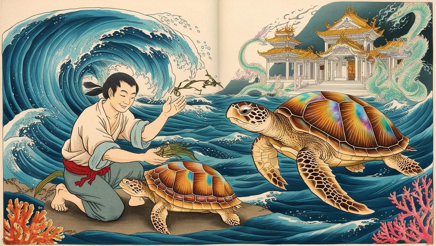 The Legend of Urashima Taro. Urashima Taro is a classic Japanese