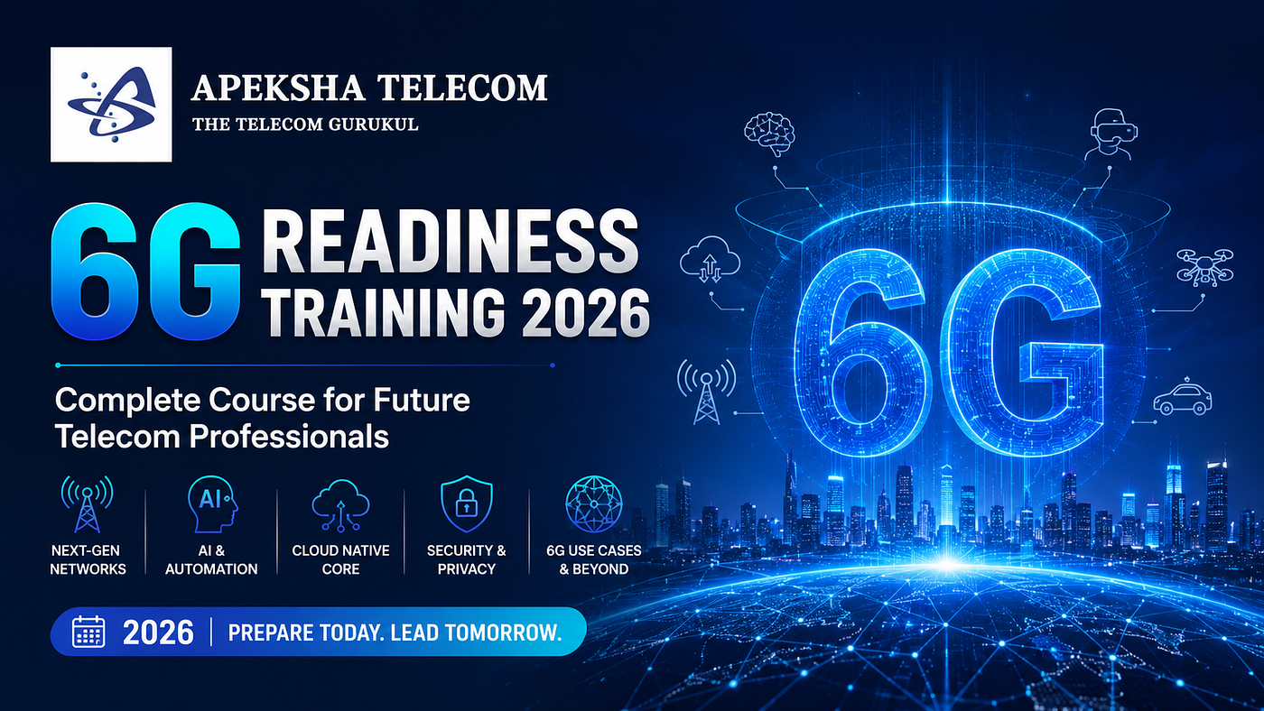 6G Readiness Training 2026: Complete Course for Future Telecom Professionals