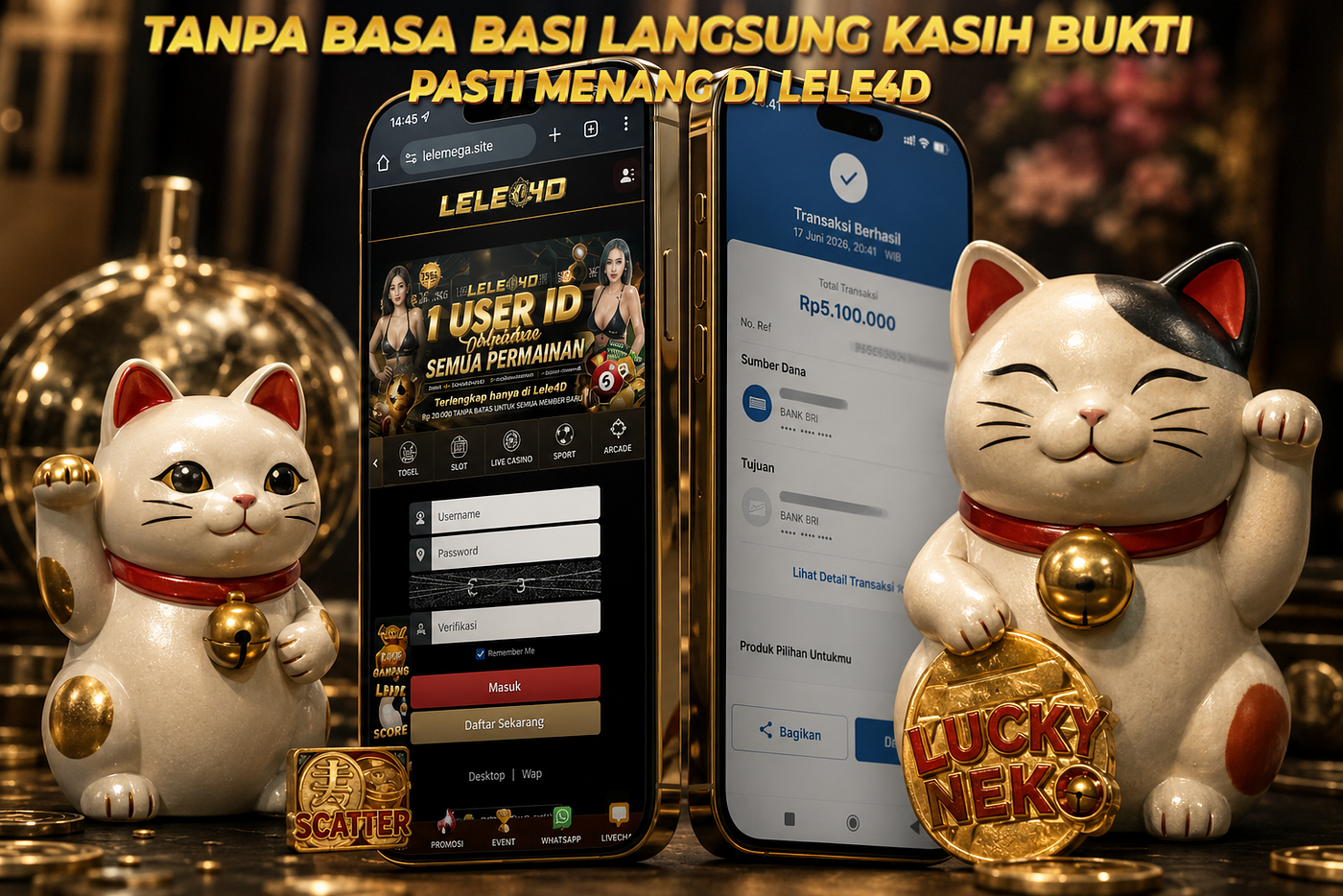 Keberuntungan Kucing Hoki: Bocoran dan Serunya Slot Lucky Neko di LELE4D
