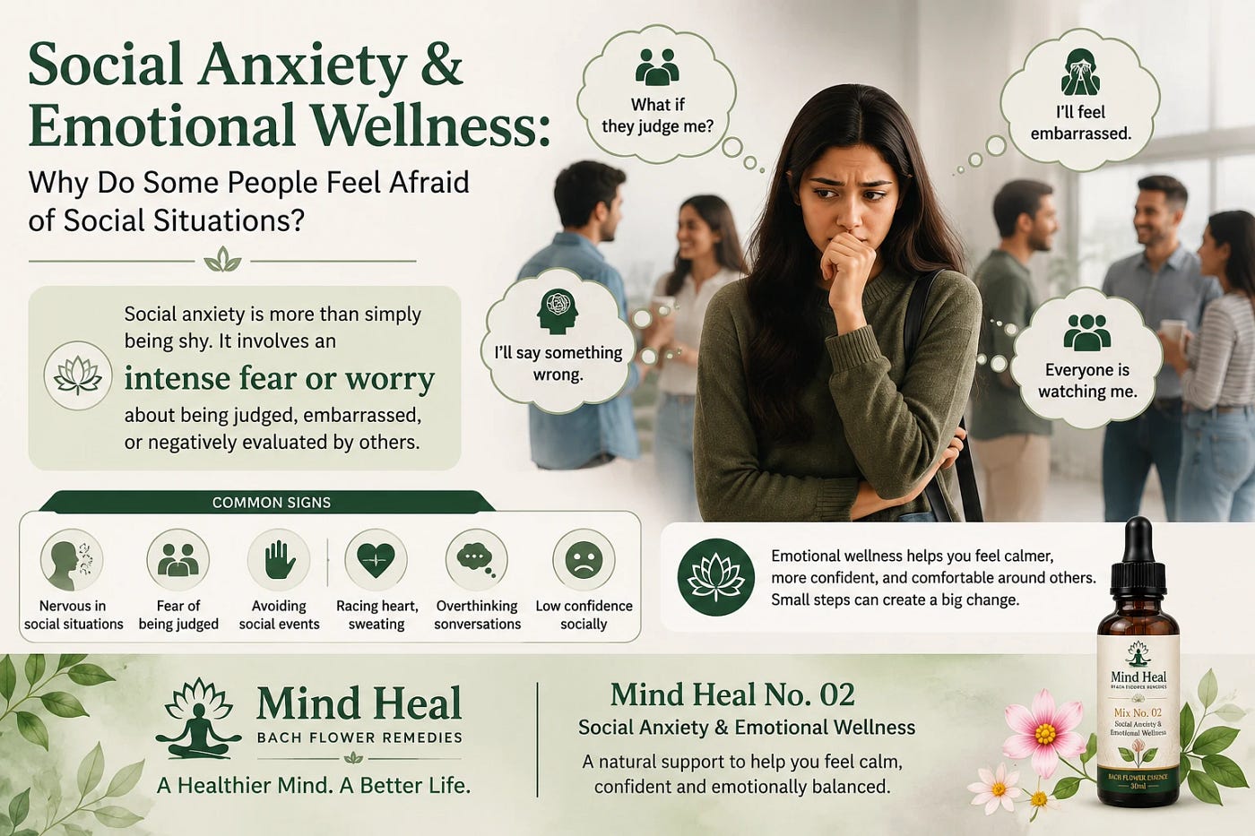 Social Anxiety & Emotional Wellness: Why Do Some People Feel Afraid of Social Situations?