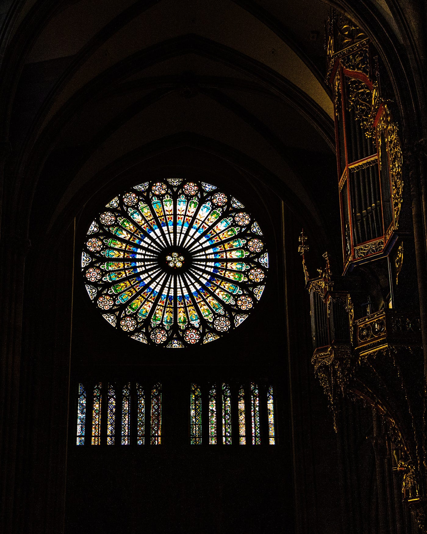 Gothic 2024 stained glass